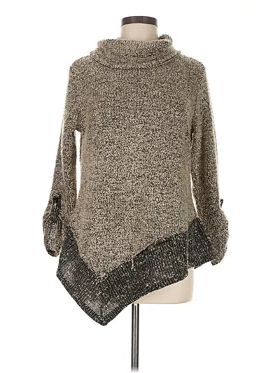 Pre-owned Sjs Turtleneck Sweater In Gray