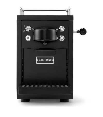 Sjöstrand The Original Capsule Coffee Machine In Black