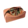 Sjw Bags London Wellington Leather Travel Pouch - Brown In Brown