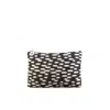 Sjw Bags London Women's Aquila Ikat Clutch Bag In Black In Black