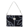 Sjw Bags London Women's Blue Danubius Batik Clutch Bag In Dark Navy In Blue