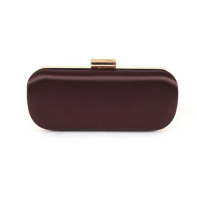 Sjw Bags London Women's Brown Minaudière - Dark Chocolate