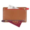 Sjw Bags London Women's Brown Wellington Leather Wallet In Cognac In Brown