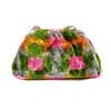 Sjw Bags London Women's Green / Pink / Purple Victoria Ikat Multicolour Bag - Green, Pink, Grey, Orange