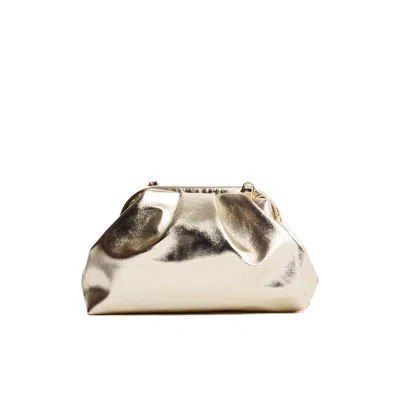 Sjw Bags London Women's Greville Metallic Clutch Bags - Gold