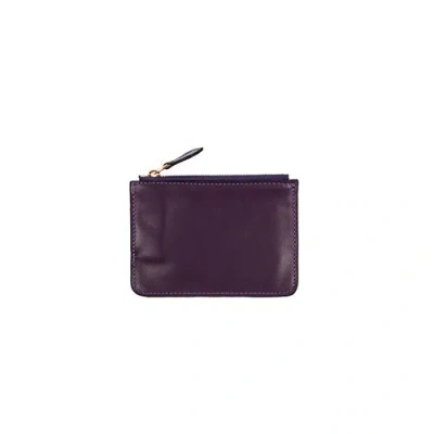 Sjw Bags London Women's Ivy Mini Leather Wallet - Pink & Purple