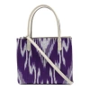 Sjw Bags London Women's Norfolk Ikat Bag-purple In Purple