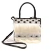 Sjw Bags London Women's White / Black Megève Bag In White/black