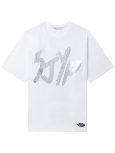 Sjyp Logo-print T-shirt In White