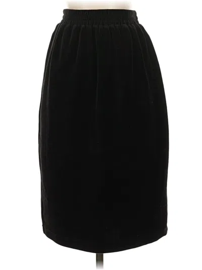 Pre-owned Sk & Company Formal Skirt In Black