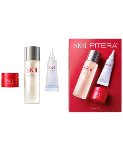 Sk-ii 3-pc. Icons Trial Set In Transparent