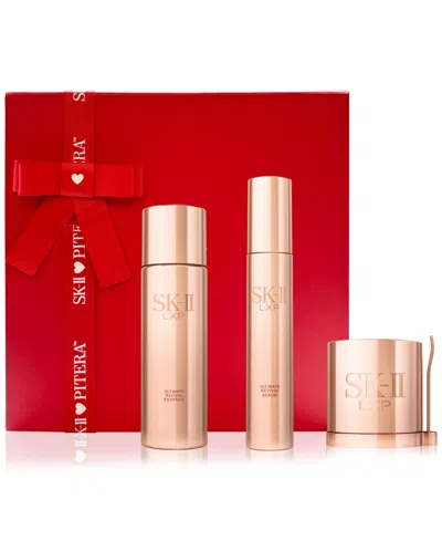 Sk-ii 3-pc. Lxp Ultimate Revival Skincare Set In No Color