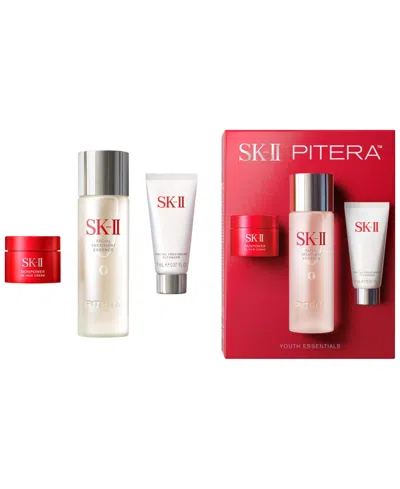 Sk-ii 3-pc. Youth Essentials Kit In Transparent