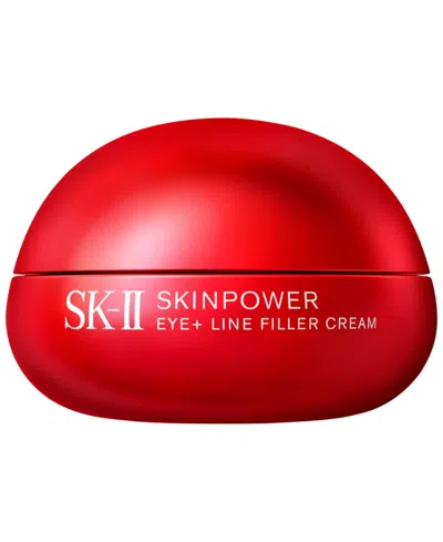 Sk-ii Skinpower Re-new Eye + Line Filler Cream, 0.5 Oz. In Red