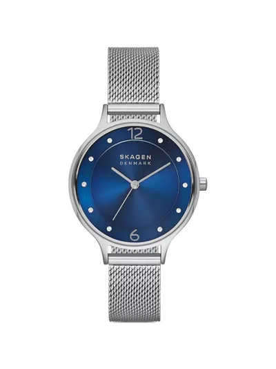 Skagen Anita Lille 30mm Watch In Blue