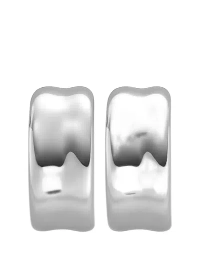 Skagen Anja Hoop Earrings In Silver