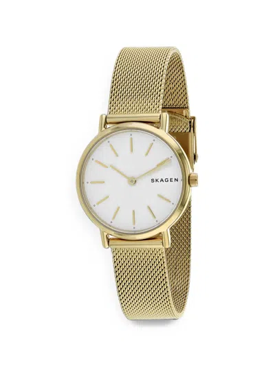 Skagen Freja Mesh 30mm Watch In Weiss