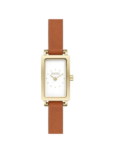 Skagen Hagen Micro 30mm Watch In Brown