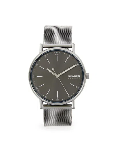 Skagen Men's 40mm Stainless Steel Bracelet Watch In Gray