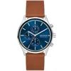 Skagen Men's Holst Blue Dial Watch In Blue