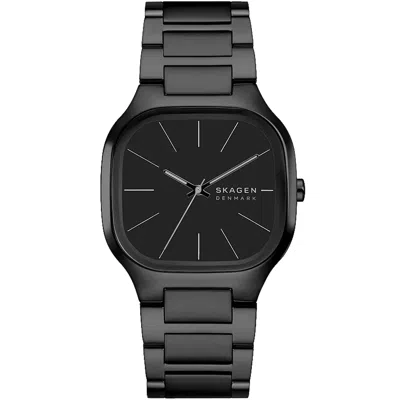 SKAGEN MEN'S MELLEM BLACK DIAL WATCH