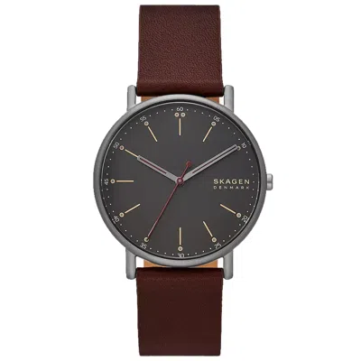 Skagen Signatur 40mm Watch In Brown