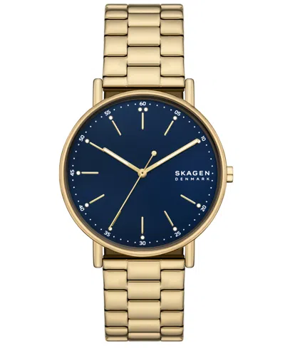 Skagen Men's Signatur Gold Stainless Steel Watch, 40mm