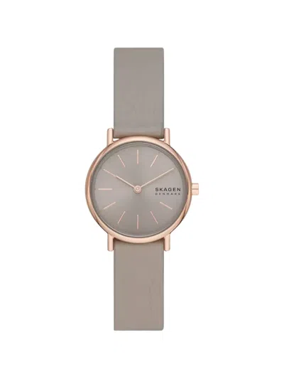 Skagen Signatur Lille 30mm Watch In Brown