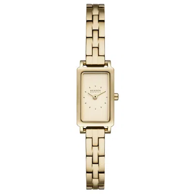 Skagen Women's Hagen Micro Quartz Two-hand Gold Stainless Steel 31mm
