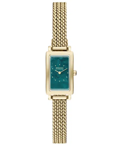 Skagen Women's Hagen Micro Quartz Two-hand Gold Stainless Steel Watch 31mm