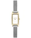 Skagen Women's Hagen Micro Two Hand Silver-tone Stainless Steel 30mm In Silver-tone