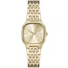 Skagen Women's Mellem Lille Quartz Three-hand Gold Stainless Steel Watch, 28mm In Gold