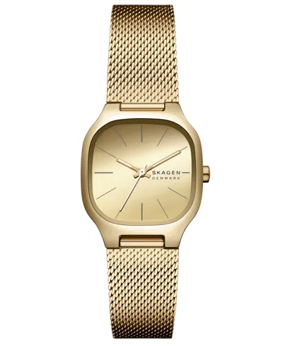 Skagen Women's Mellem Lille Gold Stainless Steel Watch, 28mm