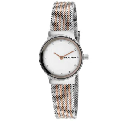 Skagen Freja Mesh 26mm Watch In Silver
