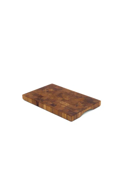 Skagerak Dania Cutting Board In Oiled Teak Endgrain