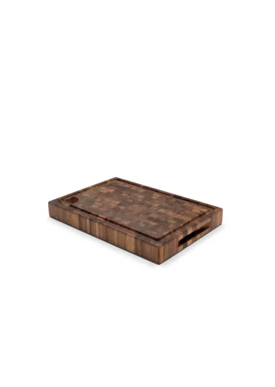 Skagerak Dania Cutting Board In Oiled Teak Endgrain