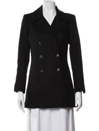 Pre-owned Skaist-taylor Virgin Wool Blazer In Black