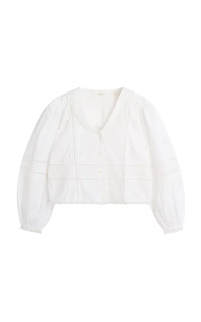 Skall Primula Cotton Shirt In White