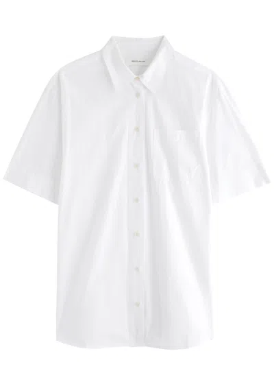 Skall Studio Aggie Cotton Shirt In White
