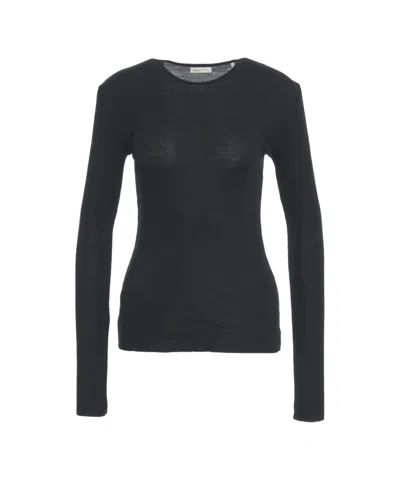 Skall Studio Amy' Ribbed Sweater In Black