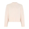 Skall Studio Campa Round-neck Wool Sweater In Pink