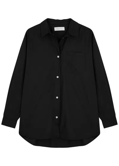Skall Studio Edgar Cotton Shirt In Black