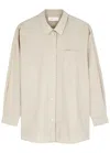 Skall Studio Edgar Cotton Shirt In Light Grey