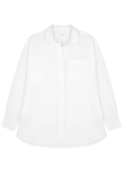 Skall Studio Edgar Cotton Shirt In White