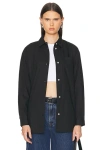 Skall Studio Edgar Organic Cotton Shirt In Black