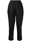 Skall Studio Edgar Tapered-leg Trousers In Black