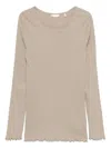 Skall Studio Edie Long-sleeved Tee In Green
