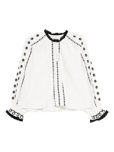 Skall Studio Ella Blouse In White