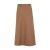Skall Studio Emina Long Skirt In Brown