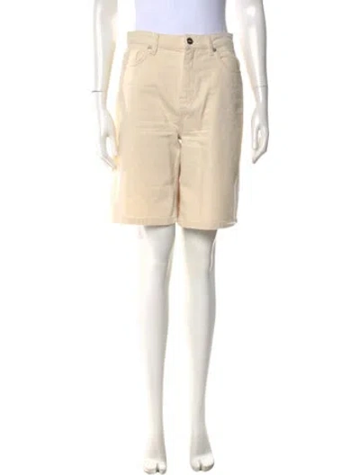 Pre-owned Skall Studio Knee-length Shorts In Neutral